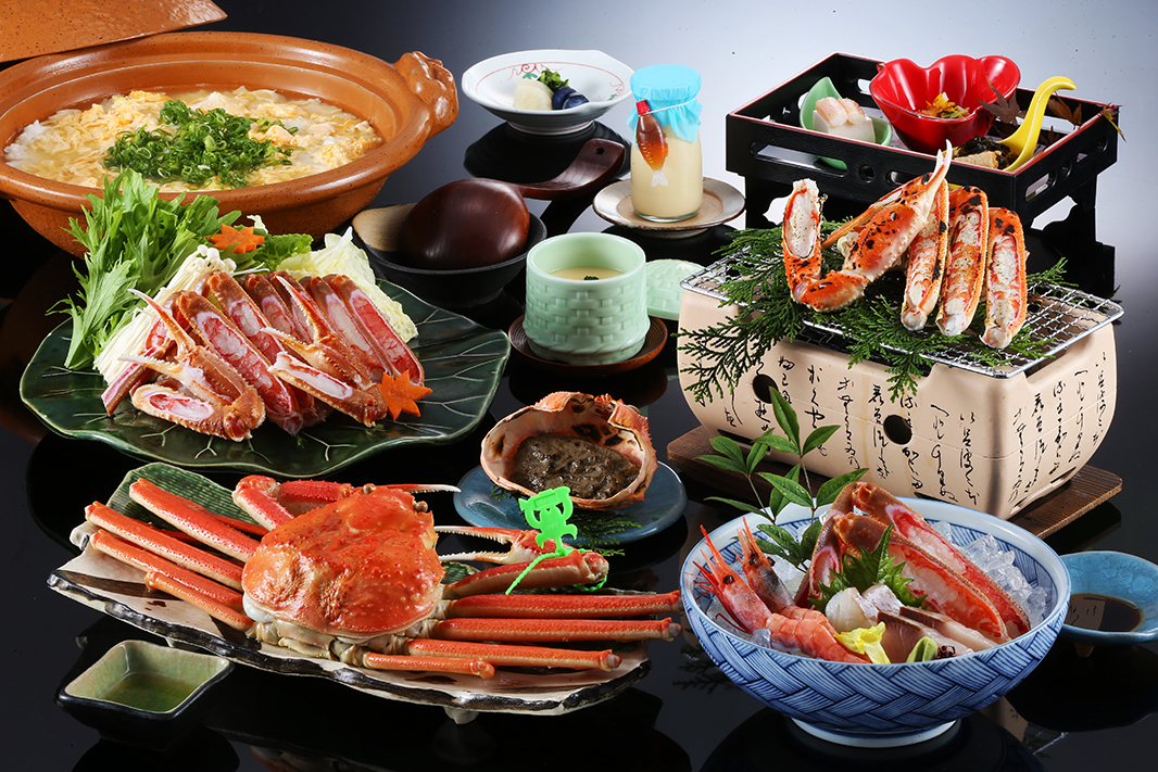 松葉蟹会席料理