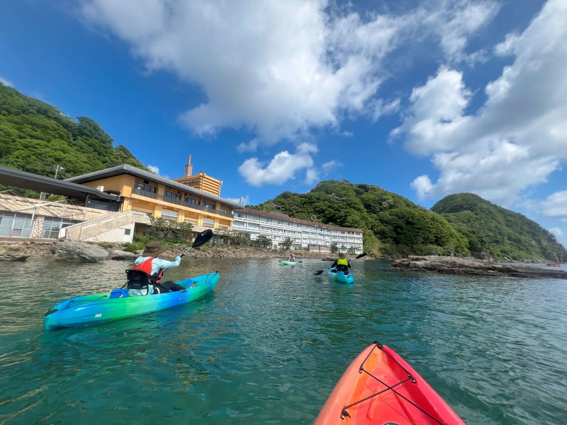 竹野浜カヤック体験